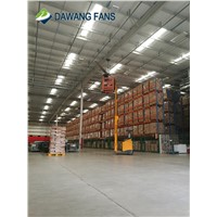 New Technology Gearless DC Motor Large Hvls Industrial Ceiling Fan