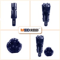 CIR110 Drilling Tools Symmetric Drill Bits with Casing Tube for Water Well Drilling
