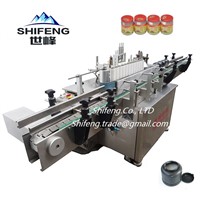 SFJH-10 Production Line Automatic Round Bottle Paste Labeling Machine