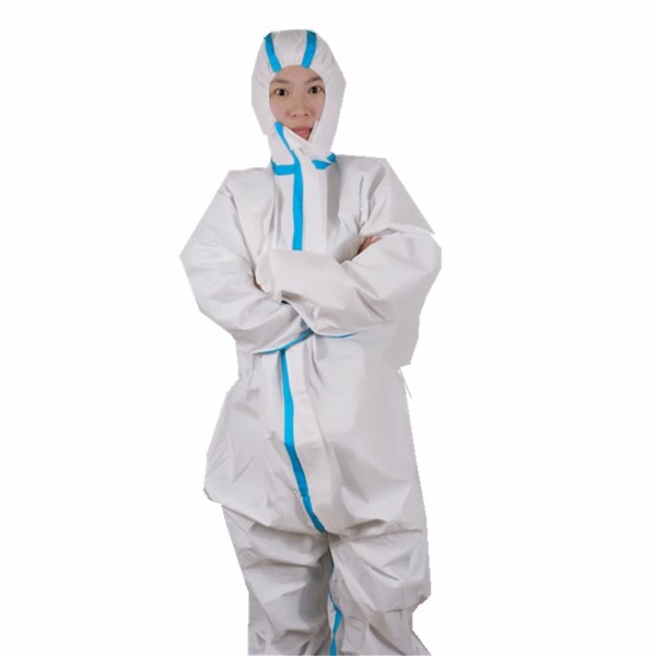 Disposable Protective Suit Surgical Microporous Disposable Coverall Medical Coveralls Protective Suits Breathable