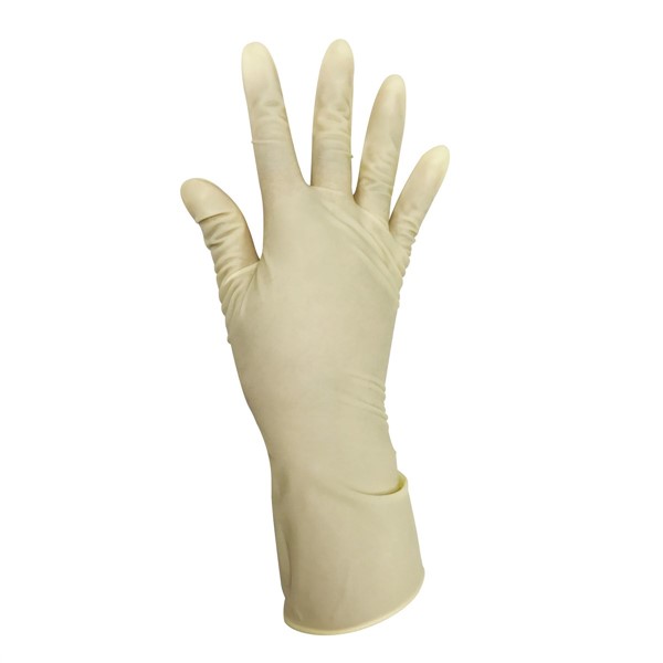 Medical Examination Gloves Disposable Medical Glove Surgical White Exam Gloves Latex Powder Free  Latex Strong Stretchy