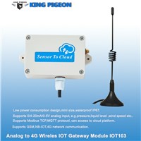GSM 3G 4G Analog Input to 4G Wireless Sensor to Cloud MQTT Modbus Support Sms Call Alarm