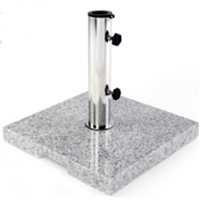 High Quality Gray Solid Granite Stone Outdoor Patio Umbrella Parasol Base 30KG/30GS-51-N