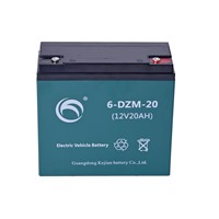 Guangdong Kejian 6-Dzm-20 Escoter Battery 12V20Ah Rechargeable Sealed Lead Acid E-Bike/Escooter Battery