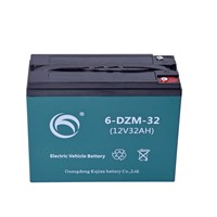 Guangdong Kejian Rechargeable 6-DZM-32 12V32Ah Electrical Vehicel Lead Acid Battery