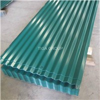 China Factory Directly Supply Prepainted Corrugated Galvanized Roofing Tile