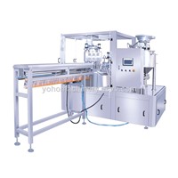 Automatic Rotary Filling Capping Machine for Ice Cream Stand up Filling &amp;amp; Capping Machine