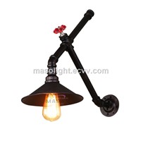 Antique Iron Pipe Vintage Wall Lighting Made In Zhongshan