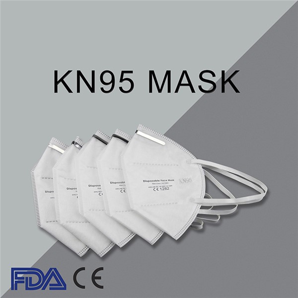 Disposable Surgical Face KN95 Disposable Face Mask Respirator Mask Safety Medical Comfortable with Filter