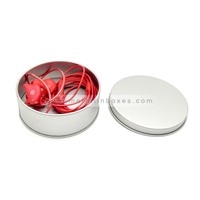 Custom Printed Plain Round Tins for Candy Tea Storage Tin Packaging Box