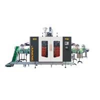 0.3L/4 Cavity Extrusion Blow Molding Machine Double Station for Small Bottles