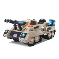Electronic Tank with Light &amp;amp; Music, Battery Control Tank, Ride On Car
