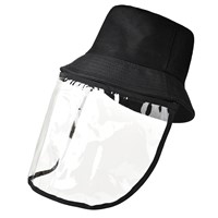 Sun Hat with Isolation Mask, UV Protection Hat with Detachable Face Cover, Breathable Sunscreen Windproof Dustproof