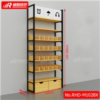 Hot Sale China Miniso Store Dollar Gift Wall Mounted Retail Display Racks Shelves
