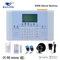 Home Security Burglar Alarm SystemsAndroid &amp;amp; IOS APP Smart Control Supported Wireless WiFi GSM