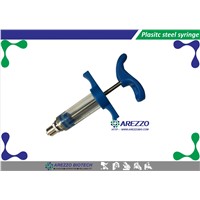 Veterinary Plastic Steel Syringes