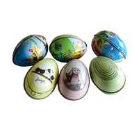 Easter Eggs Tin, Gifts Metal Crafts Box, Easter Products Packaging, Toys Tin