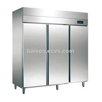 3 or 6 Doors Restaurant Refrigeration Equipment Kitchen Refrigerator