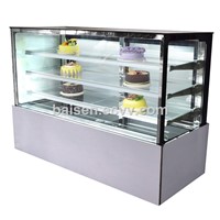 Commercial Right-Angle Cake Preservation Cabinet Cake Display Cabinet