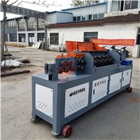 Stable Quality Straighten Tool Coiled Rebar Wire Straightening &amp;amp; Cutting Machine CNC Rebar Straightening &amp;amp; Cut