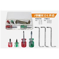 Screwdriver Set with MINI Z Type Alloy Steel Labor-Saving Repair Disassemble Hand Tool for Small Corners Gaps