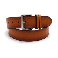 New Arrival Male Strap Waistband Genuine Leather Belt 4.0cm Width