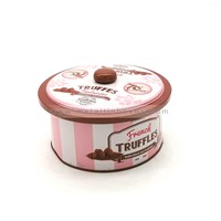 Chocolate Metal Gift Tin Box for Chocolate Packaging