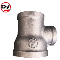 Black Malleable Iron Pipe Fittings Malleable Iron Pipe Tee