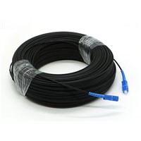 50meter SC/UPC-SC/UPC 1core G. 657A Steel Wire Self-Supporting Outdoor FTTH Drop Cable