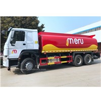 HOWO 25000 Liters Heavy Fuel Oil Truck Tanker Fuel Tank Truck