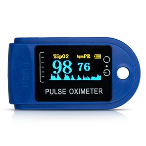 Oximetro Fingertip Blood Oxygen Monitor Finger Electric Pulsoximeter Handheld Pulse Oximeter