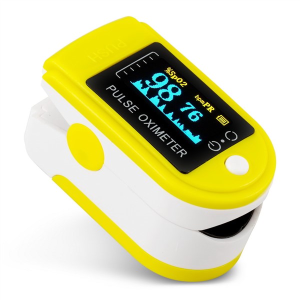 Oximetro Fingertip Blood Oxygen Monitor Finger Electric Pulsoximeter Handheld Pulse Oximeter