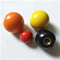 Bakelite Spherical Ball Knob in 3/8 Thread Handle