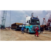 Goldhofer Type 300 Tons Capacity Hydraulic Multi Axle Low Bed Self Propelled Modular Transporter