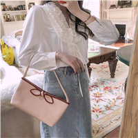 2020 Trendiest French Leather Pink Handbag