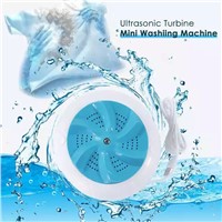 Ultrasonic Turbine Washing Machine USB Portable Mini Laundry Cleaning Machine