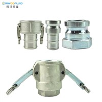 Riwoofluid Aluminum Stainless Steel Brass Female Male Camlock Hose Couplings Quick Coupling Pipe Fitting Coupler