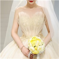 Star Light Master Wedding Dress 2020 New Pregnant Bride Mori Super Fairy Dream European Style Woman