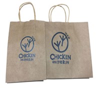 Wholesale Cheap Custom Printing Recycled Kraft Paper Bag
