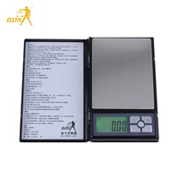 Notebook Flip High Precision Gold Pocket Scale