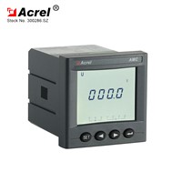 ACREL New Arrival AMC72L-AV Power Consumption Lower Than 5VA Single Phase LCD Voltmeter