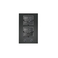 SHINOR HFS302XGB Built In Tempered Glass Gas Hob