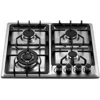 SHINOR HFA604TS Built In Stainless Steel Gas Hob