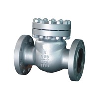 Cast Steel Swing Check Valve A216 WCB Flanged RF
