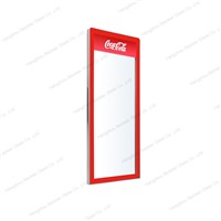 Single Display Cabinet Glass Door for Beverage Refrigerator
