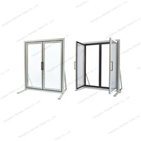 Reach-in Glass Half Swing Door for Refrigerator/Freezer
