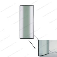 Showcase Display Curved Insulating Glass Door