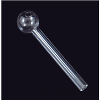 Clear Glass Oil Burner/ Glass Pipe /Glass Ball Pipe