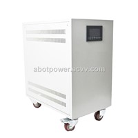 ABOT Full Automatic AC Voltage Stabilizer 220V 110V 30KVA Single Phase AVR
