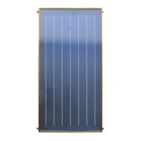 Blue Coating Flat Plate Thermal Solar Water Collector